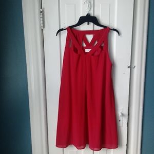 Red Swing Dress